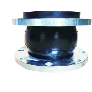 Pn10 Pn16 Flange NBR EPDM Flexible Rubber Rectangular Square Expansion Bellows Joints for Pipeline