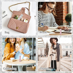 Bottiglia di cristallo Glitter Mini da viaggio sottovuoto sotto pressione <span class=keywords><strong>per</strong></span> bottiglia di <span class=keywords><strong>profumo</strong></span> liquido da 10ml - Product Image 4