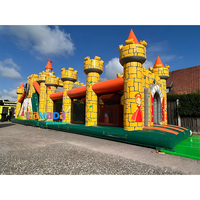 Parcours d'obstacles géant en PVC pour jeux sportifs en plein air, parc commercial, fête, obstacles gonflables pour adultes et enfants
