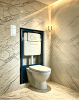 Citerne dissimulée pour WC suspendu – Réservoir de chasse d'eau encastré pour toilettes murales et salles de bain