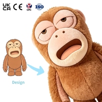 Fabricant de poupées personnalisées en coton biologique et en peluche longue - Créez votre propre design sur mesure, sans quantité minimale de commande