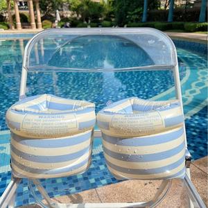 Anneaux de natation de bras pour enfants adultes manchons de bras flottants gonflables Double Air Bag flotteurs de bras de <span class=keywords><strong>piscine</strong></span> accessoires de natation - Product Image 3