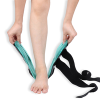 Attelle de cheville gonflable en mousse avec coque anatomique pour le soutien des entorses et la stabilisation post-opératoire