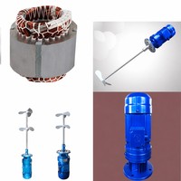 Agitateur à moteur à engrenages de 2,2 kW à 30 kW pour bassin d'aération, agitateur à hélice