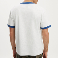 T-shirt d'été 2026 pour homme à manches courtes, avec impression de logo personnalisé, col contrastant