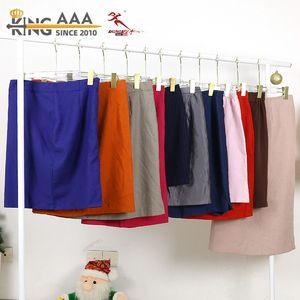Faldas lápiz de segunda mano para mujer, con <span class=keywords><strong>detalles</strong></span> de corte, colores mixtos, de la marca KungFu KingAAA, al por mayor, faldas de oficina de moda para mujer. - Product Image 3