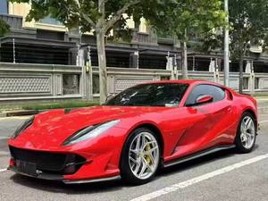 ชุดแต่งคาร์บอนไฟเบอร์คุณภาพสูงสไตล์ N สำหรับ <span class=keywords><strong>Ferrari</strong></span> <span class=keywords><strong>812</strong></span> Superfast ประกอบด้วยลิ้นหน้า สเกิร์ตข้าง และดิฟฟิวเซอร์หลัง - Product Image 2