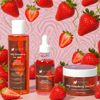 Savon Gel Intime Naturel Fraise Marque Privée Huile Lavante Faible MOQ