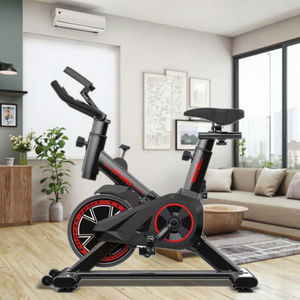 Yüksek Kaliteli Çelik Katlanabilir Taşınabilir Spin Bisikleti LCD Ekranlı Ayarlanabilir Dirençli Çevre Dostu Tasarım Kayışlı Sürücü 80kg Egzersiz - Product Image 4