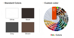 Kits de véranda en aluminium à toit triangulaire moderne avec verre feuilleté, design autoportant pour une utilisation extérieure dans la chambre, taille personnalisable - Product Image 5