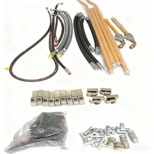 Kits de tuyauterie de conduites hydrauliques auxiliaires pour l'installation d'un <span class=keywords><strong>marteau</strong></span> briseur hydraulique <span class=keywords><strong>sur</strong></span> une <span class=keywords><strong>mini</strong></span>-<span class=keywords><strong>pelle</strong></span> chargeuse Jcb3cx - Product Image 4