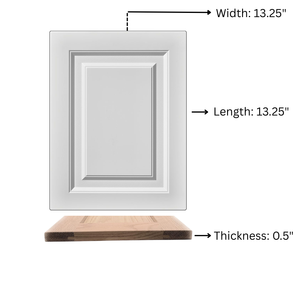 Mueble de cocina Premium Raiser Shaker estilos de puerta para con elegante panel de puerta de madera maciza de armario - Product Image 4