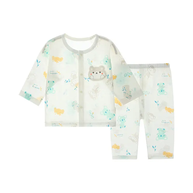 2024 yeni varış 100% pamuk bebek kız tulum örgü pamuk pijama bebek Romper organik pamuklar