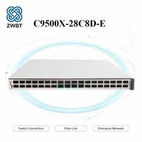 Commutateur Cisco C9500X-28C8D-E Catalyst 9500X, commutateur de cœur géré de couche 3, licence Network Essentials, 1U