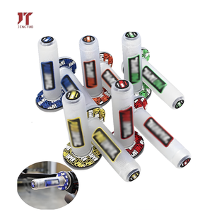 ユニバーサル高品質プロテーパースタイル カラフルシリコンラバーソフトオフロードダートバイク改造用オートバイハンドルバー - Product Image 1