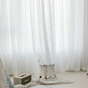 Sheer ผ้าม่าน Photo กลางแจ้งผ้าม่านสำนักงานโมเดิร์นห้องนั่งเล่นหรูหราปักผ้าม่าน - Product Image 6