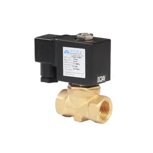 YONGCHUANG YCD51 CE approved pilot operated Compact diaphragm solenoid air water valves 12v dc