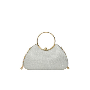 ZP5809 2025 Nouveau <span class=keywords><strong>Sac</strong></span> à <span class=keywords><strong>Main</strong></span> Femme Tendance avec Chaîne, Pochette <span class=keywords><strong>de</strong></span> Soirée Élégante pour Dîner - Product Image 1