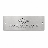 Logo métallique pour sacs à main, lettrage gravé en aluminium pour sacs à main faits à la main et articles en cuir