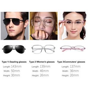 Étui de lunettes de voiture en silicone pour <span class=keywords><strong>Audi</strong></span>, boîte de rangement pour <span class=keywords><strong>Audi</strong></span> A1 A3 A4 A5 A6L <span class=keywords><strong>Q3</strong></span> Q5 - Product Image 6