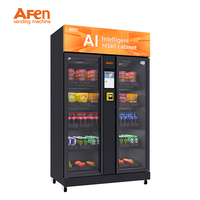 Distributeur Automatique AFEN AI Smart Fridge Grande Capacité Écran Tactile Facile à Utiliser avec Surveillance Caméra