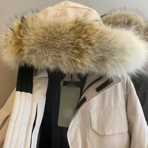 Chaqueta de Plumón de Alta Calidad para Hombre, Marca de Lujo, Gruesa, Cálida, con Capucha y Forro de Piel, para Invierno 2026 - Product Image 2