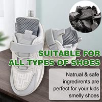 Marsheepy Paquete de 6 Bolsas Eliminadoras de Olor para Zapatos y Guantes, Ambientadores para Equipo Deportivo, Desodorante en Barra Gris