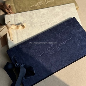 Tarjetas de Invitación de Terciopelo, Tarjetas de Felicitación, Tarjetas de Visita, con Relieve y Dorado, Diseño de Lujo, Tarjetas de Invitación de Boda Únicas - Product Image 2