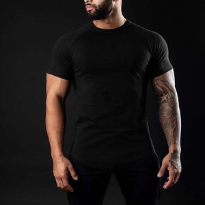 Custom 180g <strong>Workout</strong> Running T <strong>Shirts</strong> Activewear <strong>Compression</strong> Muscle <strong>Shirts</strong> Sport Fitness Men 88% Polyester 12% Spandex T-<strong>Shirt</strong> - Product Image 1