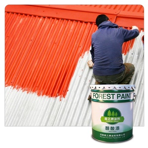 <span class=keywords><strong>Peinture</strong></span> alkyde industrielle à base d'eau, résistante aux rayures, <span class=keywords><strong>pour</strong></span> portes métalliques, tôles de toiture, revêtement et <span class=keywords><strong>peinture</strong></span> à la résine alkyde - Product Image 1