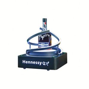 Pantalla de botella de acrílico con luz LED de alta calidad, soporte de exhibición de vino glorificador Led individual, estante de vino de botella individual - Product Image 2