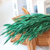 Bouquet éternel artisanal de fleurs séchées, d'épis d'avoine et de blé, pour la remise des diplômes et Noël, matériaux pour cadres photo, vente en gros