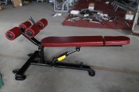 Equipo de Gimnasio Comercial, Banco Multifuncional Ajustable para Abdominales, Banco de Gimnasio, Banco Abdominal DFT KJ-1246