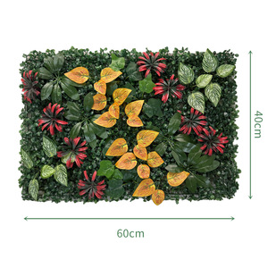 Césped Artificial Verde, Planta Artificial para Decoración de Paredes Interiores y Exteriores, Privacidad Instantánea, Valla de Jardín, Seto de Hojas Artificiales - Product Image 3