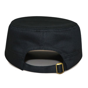 Chapeau de soleil ajustable pour homme en coton sergé uni avec logo personnalisable, idéal pour la pêche printemps/été - Product Image 6