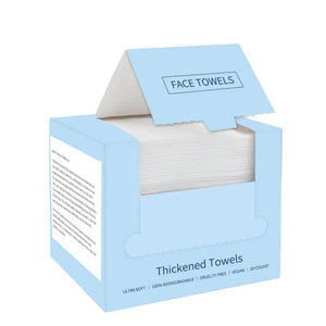 <span class=keywords><strong>Toallas</strong></span> faciales limpias de pañuelos de algodón <span class=keywords><strong>Spunlace</strong></span> desechables más vendidas para el cuidado facial de adultos uso doméstico - Product Image 1