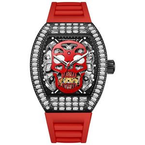 Reloj mecánico para hombre <span class=keywords><strong>Richard</strong></span>, reloj mecánico totalmente automático, reloj de hombre <span class=keywords><strong>Miller</strong></span> con forma de barril, éxito de ventas, resistente al agua y luminoso. - Product Image 5