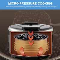 Cuisinière à Boba WF-D16, Cuisinière à Perles de Tapioca Automatique Commerciale de 16 L pour Boba Tea & Bubble Tea & Milk Tea, Écran Tactile