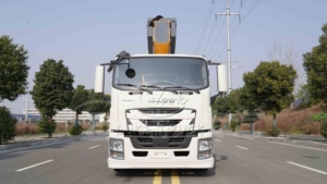 Plataforma de Trabajo Aérea ISUZU de 43m Directo de Fábrica, Precio Competitivo, Vehículo con Brazo Hidráulico 4x2 - Product Image 5