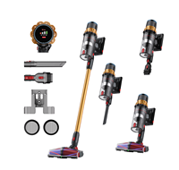 Aspirateur sans fil léger et puissant OEM pour tapis, sols, animaux domestiques, voitures et usage domestique, sans sac