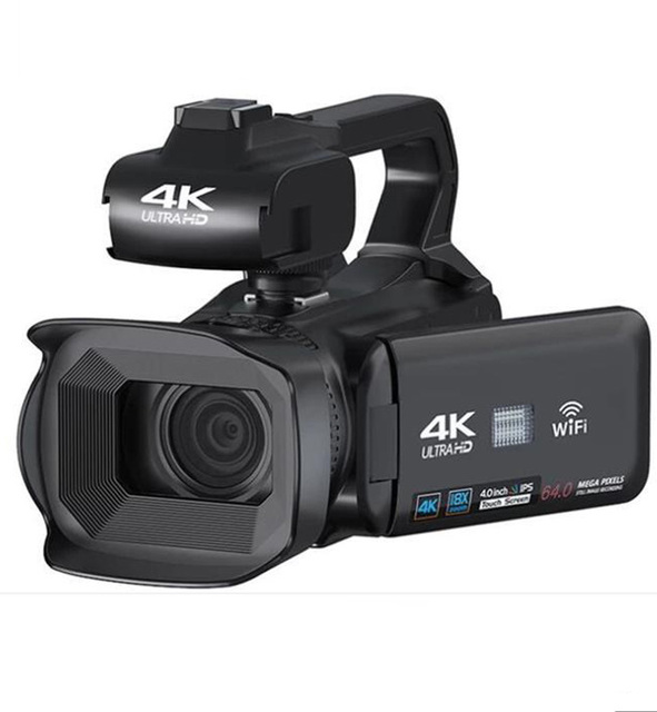 Winait 4.0'' Touch Display 4k Wifi Digital Video Camera with 18x Digital Zoom