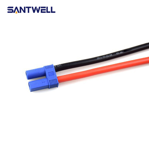 10AWG EC5 Plug to Alligator Clips Test Lead 200A Heavy Duty Silicone Jumper <b>Cable</b> 100mm for Car Jump Starter & <b>Battery</b> Charger - Product Image 4