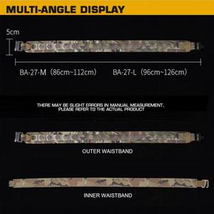 เข็มขัดต่อสู้แบบหัวเข็มขัดลายพราง cinturon tactico น้ำหนักเบา - Product Image 2