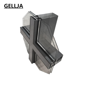 Los muros cortina estéticos son adecuados <span class=keywords><strong>para</strong></span> los muros cortina de áreas residenciales, distritos comerciales y edificios de oficinas - Product Image 6