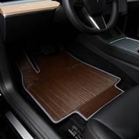 Tapis de voiture en caoutchouc latex Tesla Model Y 2025, ensemble complet, imperméable, résistant aux taches, protection toutes saisons