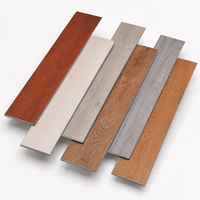 Fabrikpreis Modernes Design Luxus-Vinylboden Feuchtigkeitsbeständig Mehrfarbig Maßgefertigte Holzmaserung Klicksystem LVT-Bodenbelag