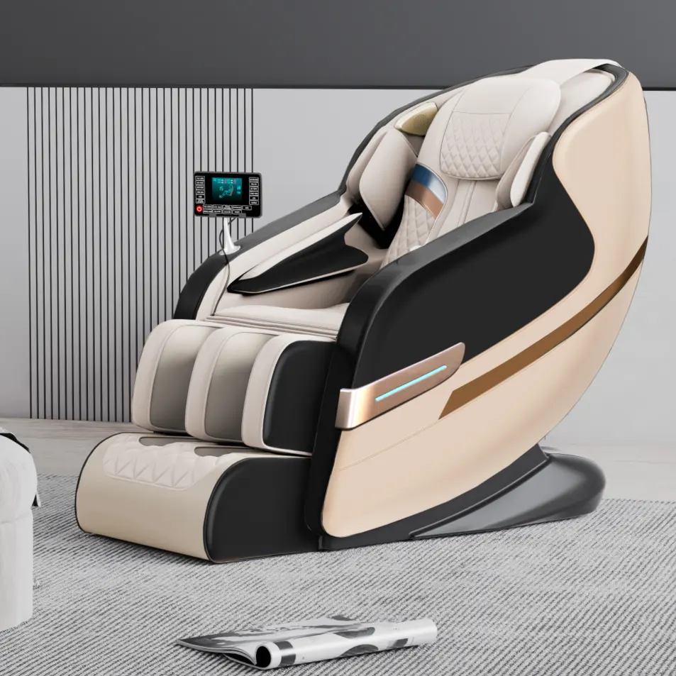 deluxe multifunction 4d gaming chair with massage and footrest air bag chinese massage chairs