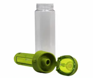 Yenilenebilir 650ml plastik meyve su şişesi yeni kolu su şişesi Grs sertifikalı