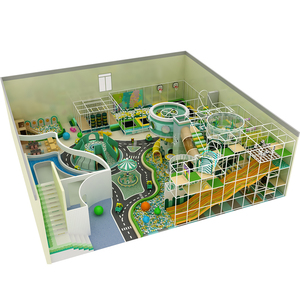 Aire de jeux intérieure pour enfants à Guangzhou, toboggans intérieurs, aire de jeux en plastique, aire de jeux souple pour enfants - Product Image 1