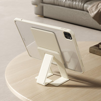 Étui pour tablette magnétique détachable et portable avec support flottant rotatif surélevé pour iPad 10 A16 Air 4 5 Pro 11 12.9 13 pouces